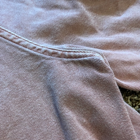Gap High Rise Wide Leg Pink Jeans - Picture 5 of 5
